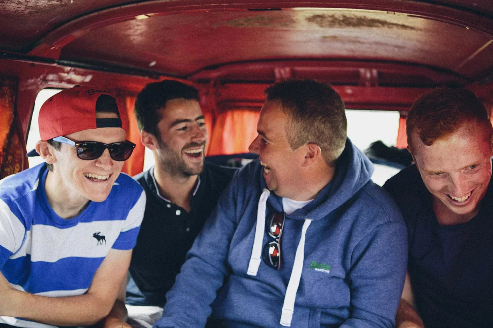 Shane Lowry with friends