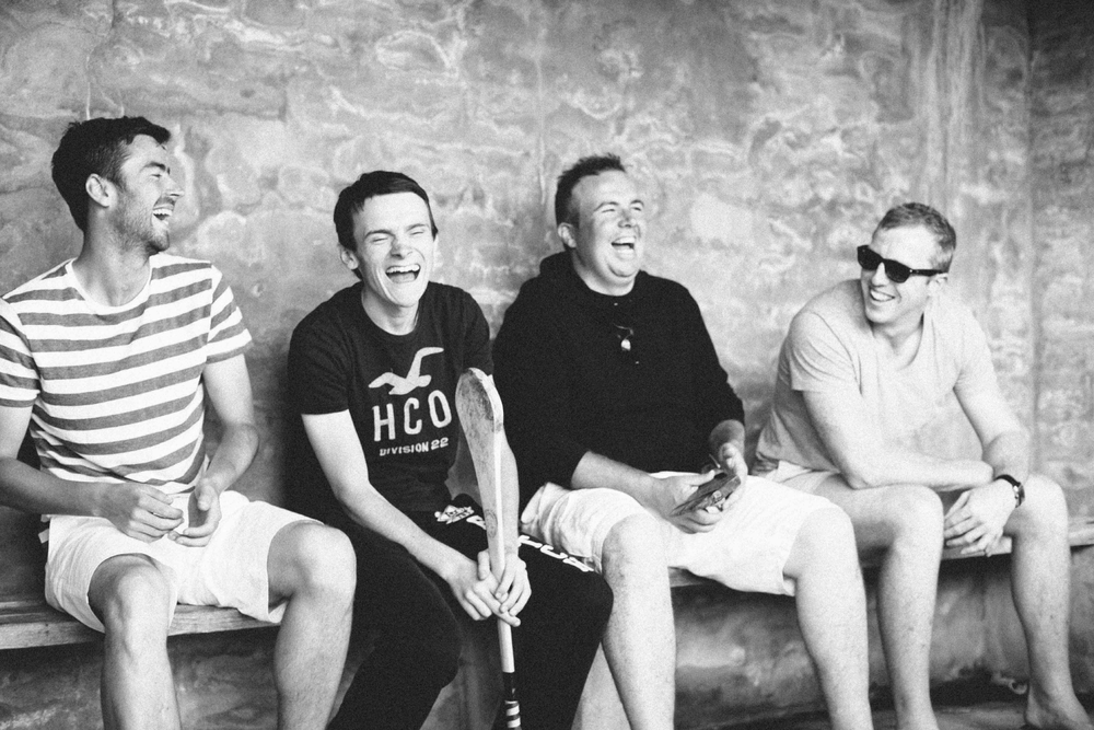 Shane Lowry with friends